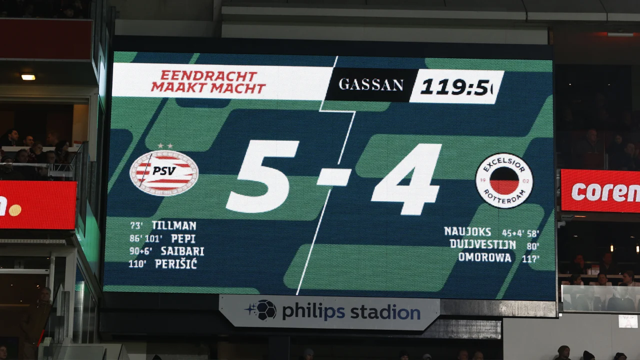 Excelsior geeft fans 20 procent korting na bijna-stunt tegen PSV