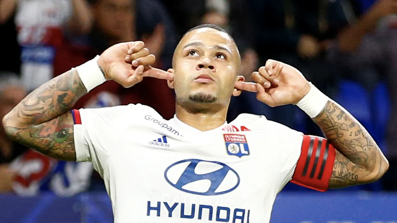 Depay helpt Olympique Lyon aan zege