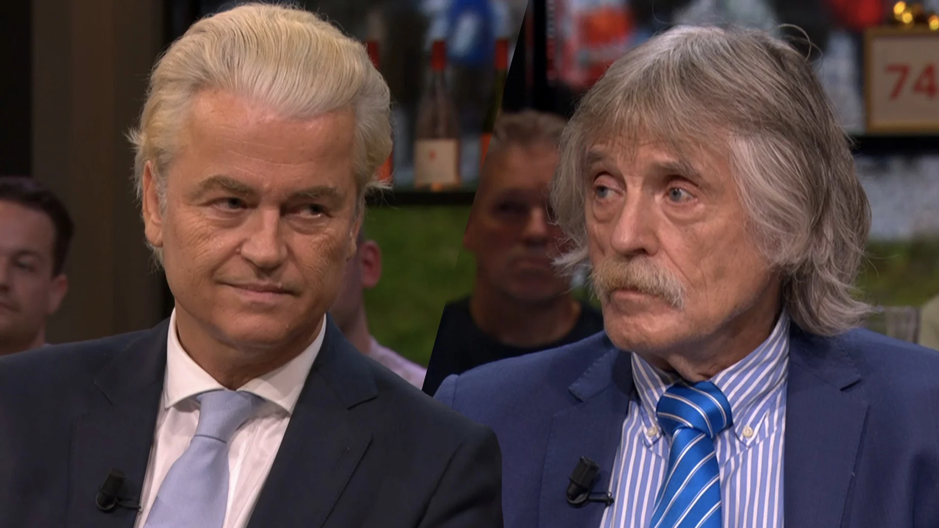 Geert Wilders reageert op kritiek Johan Derksen: 'Misschien heb je daar wel gelijk in'