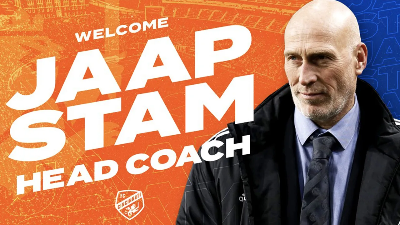 OEPS! FC Cincinnati gebruikt verkeerde foto bij aanstelling Jaap Stam