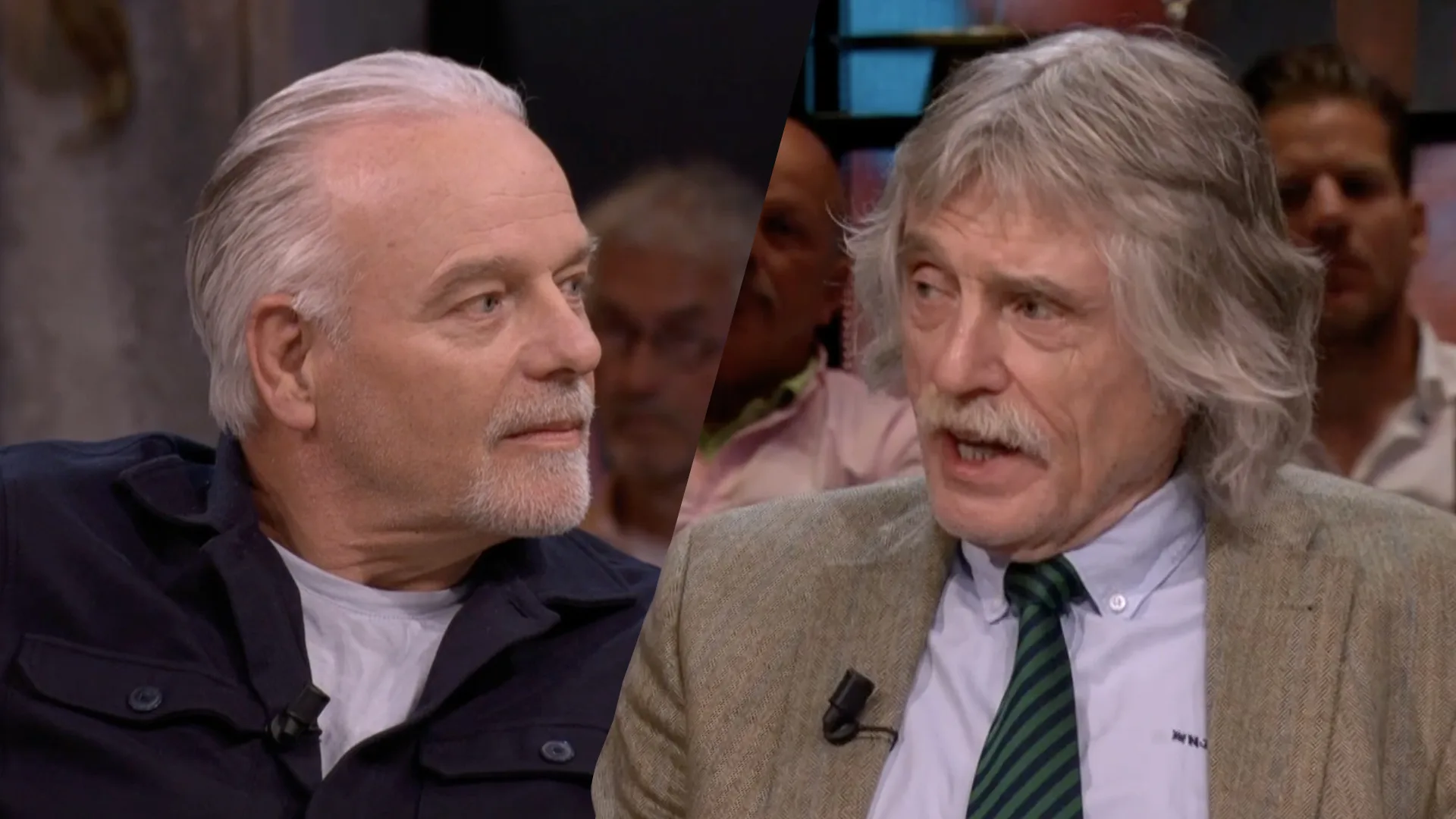 Johan tegen Wierd Duk: 'Jij doet nogal gewichtig hierover, maar ik vind het je reinste betutteling'