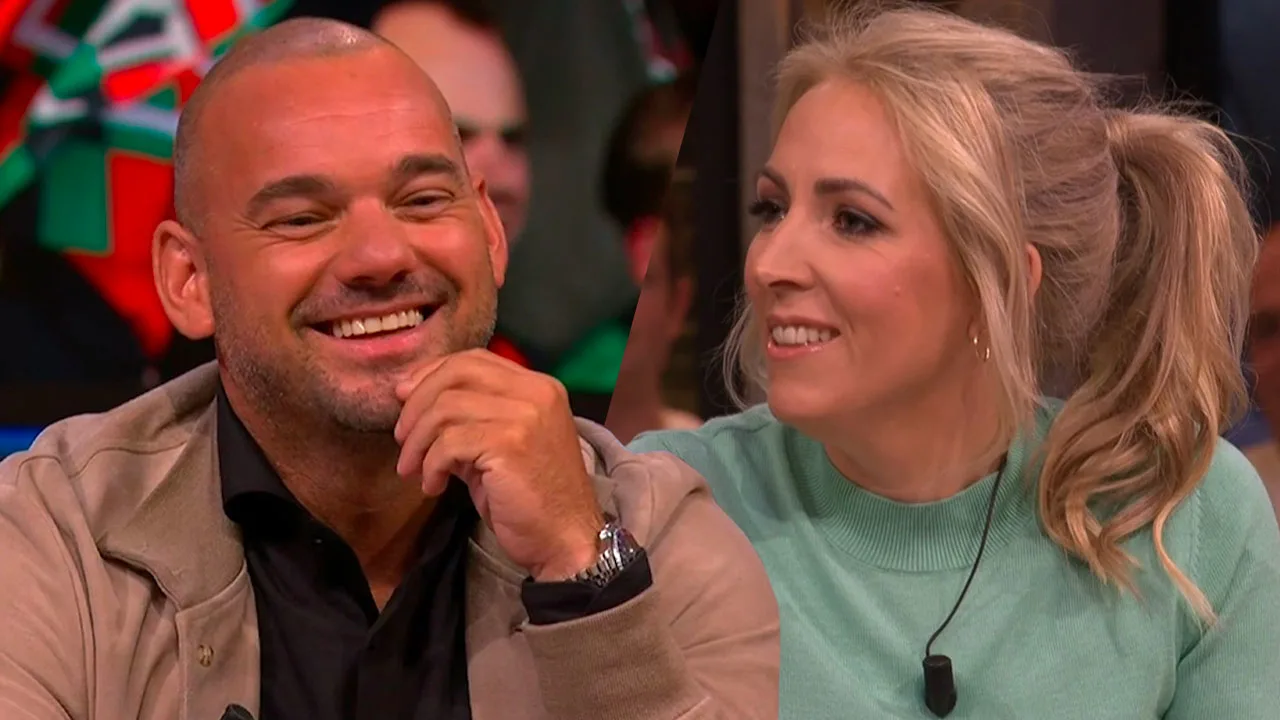 Wesley Sneijder en Lilian Marijnissen woensdag aan tafel bij De Oranjezomer!