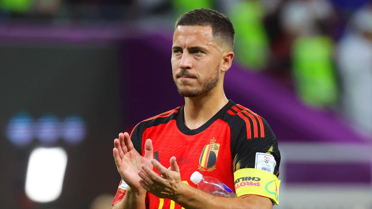 Eden Hazard (32) zet punt achter carrière