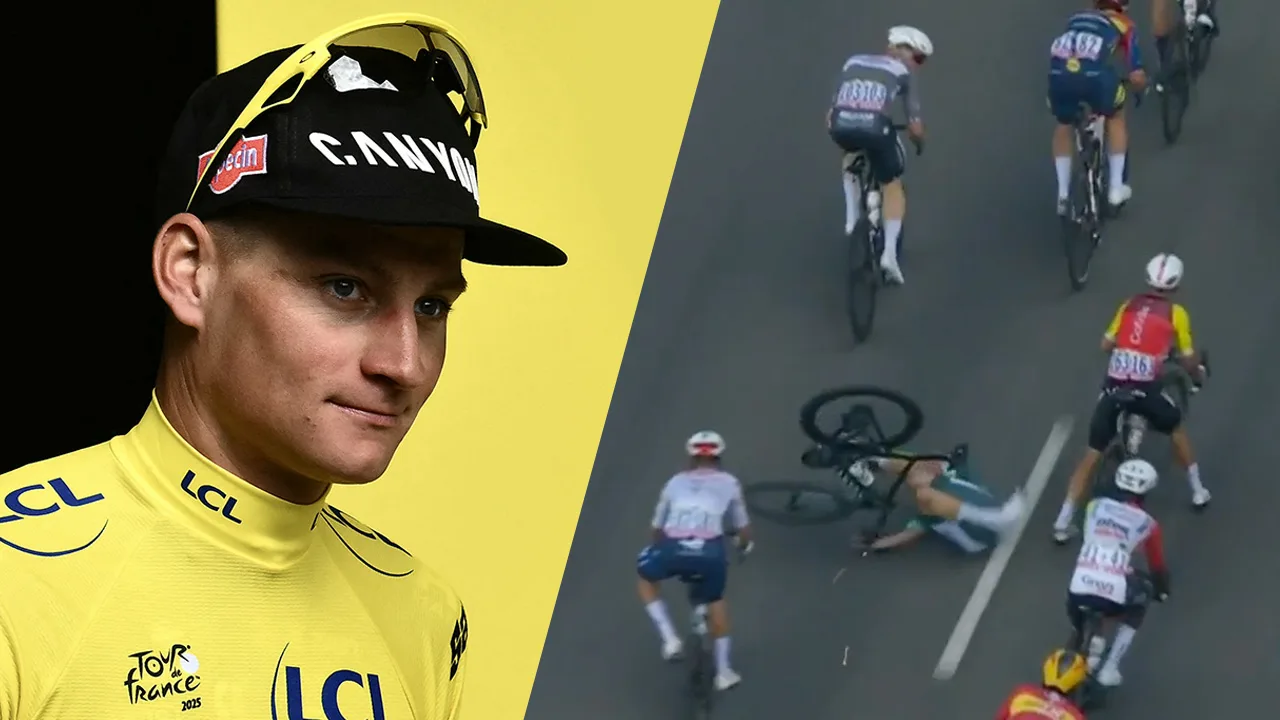 Van der Poel over uitvallen van Philipsen: ‘Besefte meteen dat het niet goed was…’