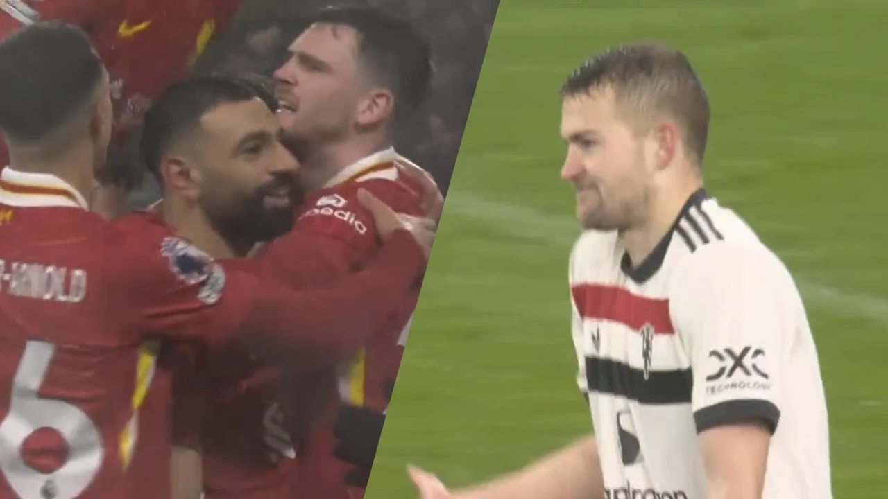 Videogoal: Matthijs de Ligt veroorzaakt penalty; Mohamed Salah schiet raak