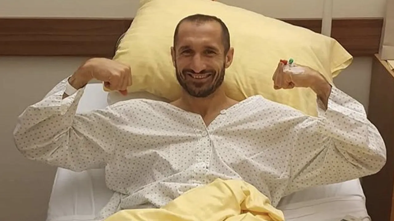 Chiellini halfjaar aan de kant