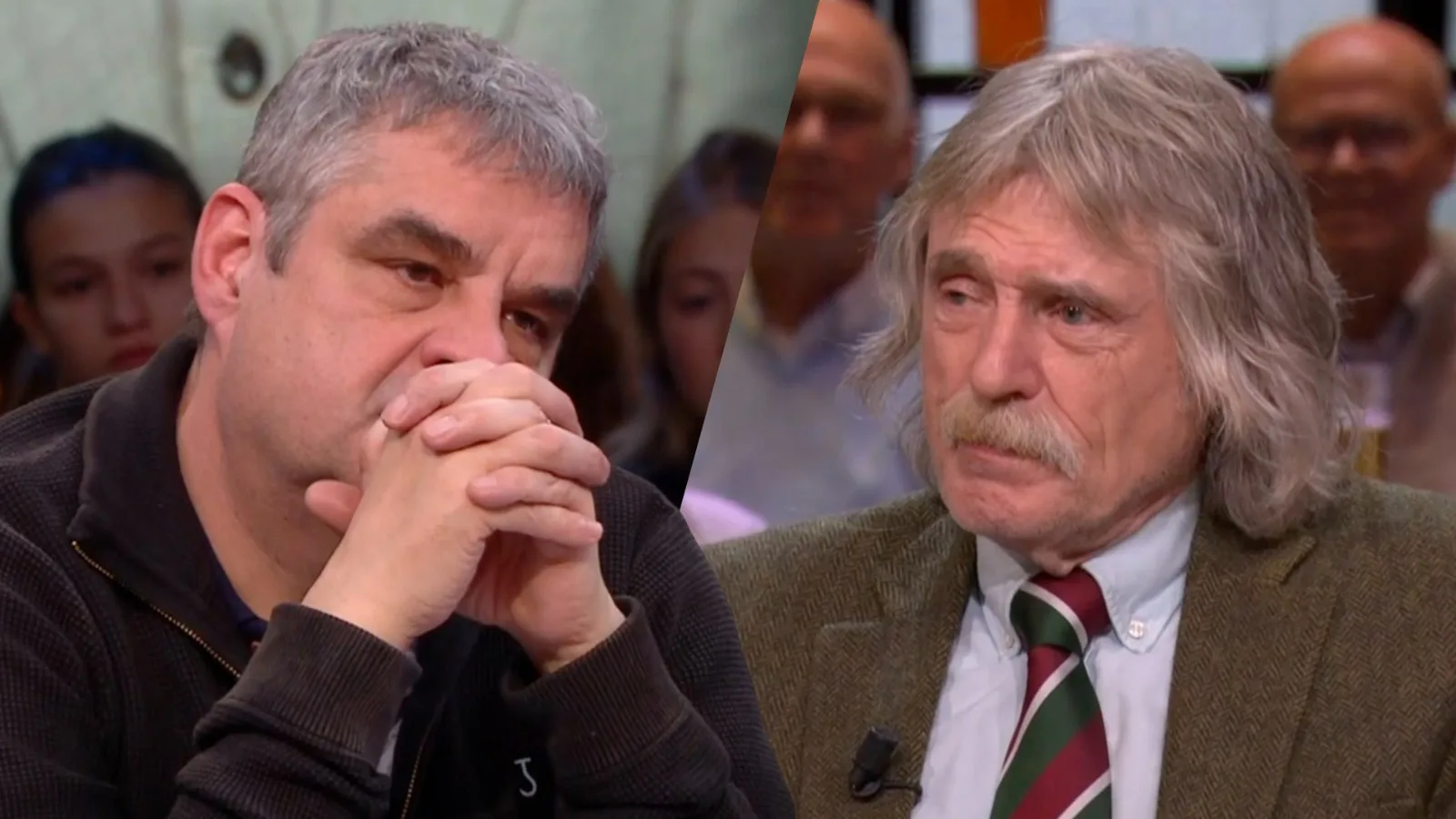 Johan zapt weg als hij Frank Lammers in talkshow ziet: 'Die man werkt op m'n zenuwen!'