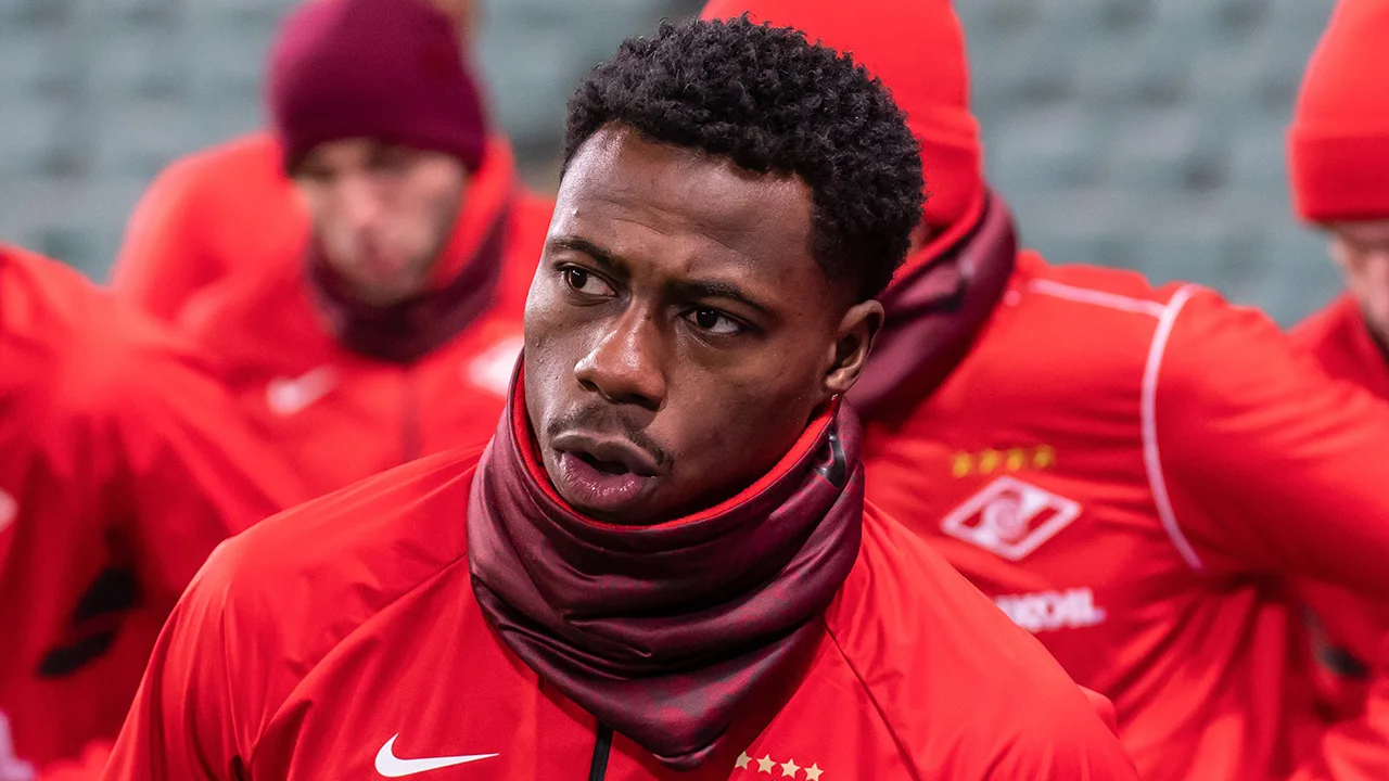 Quincy Promes aanwezig bij zijn strafzaak in hof Amsterdam