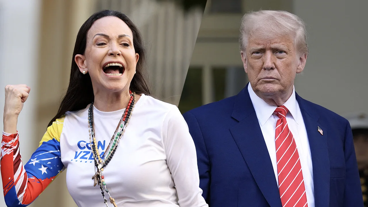 Niet Donald Trump, maar Venezolaanse oppositieleider wint Nobelprijs voor de Vrede