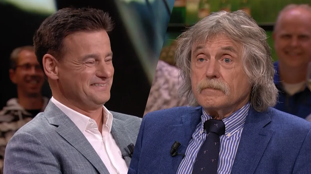 Wilfred gaat stuk om flauw filmpje over wielrennen, Johan kan er niet om lachen