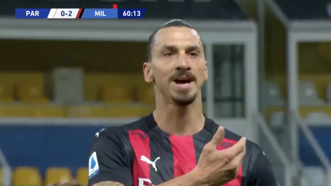 VIDEO: Zlatan Ibrahimovic krijgt direct rood na 'scheldtirade' richting scheidsrechter