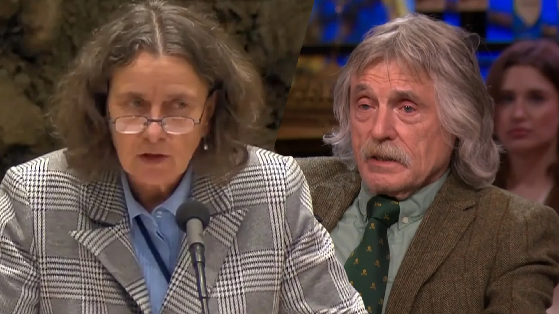 Johan: 'Als ik Marjolein Faber zie staan, denk ik: die mevrouw verkoopt de daklozenkrant!'