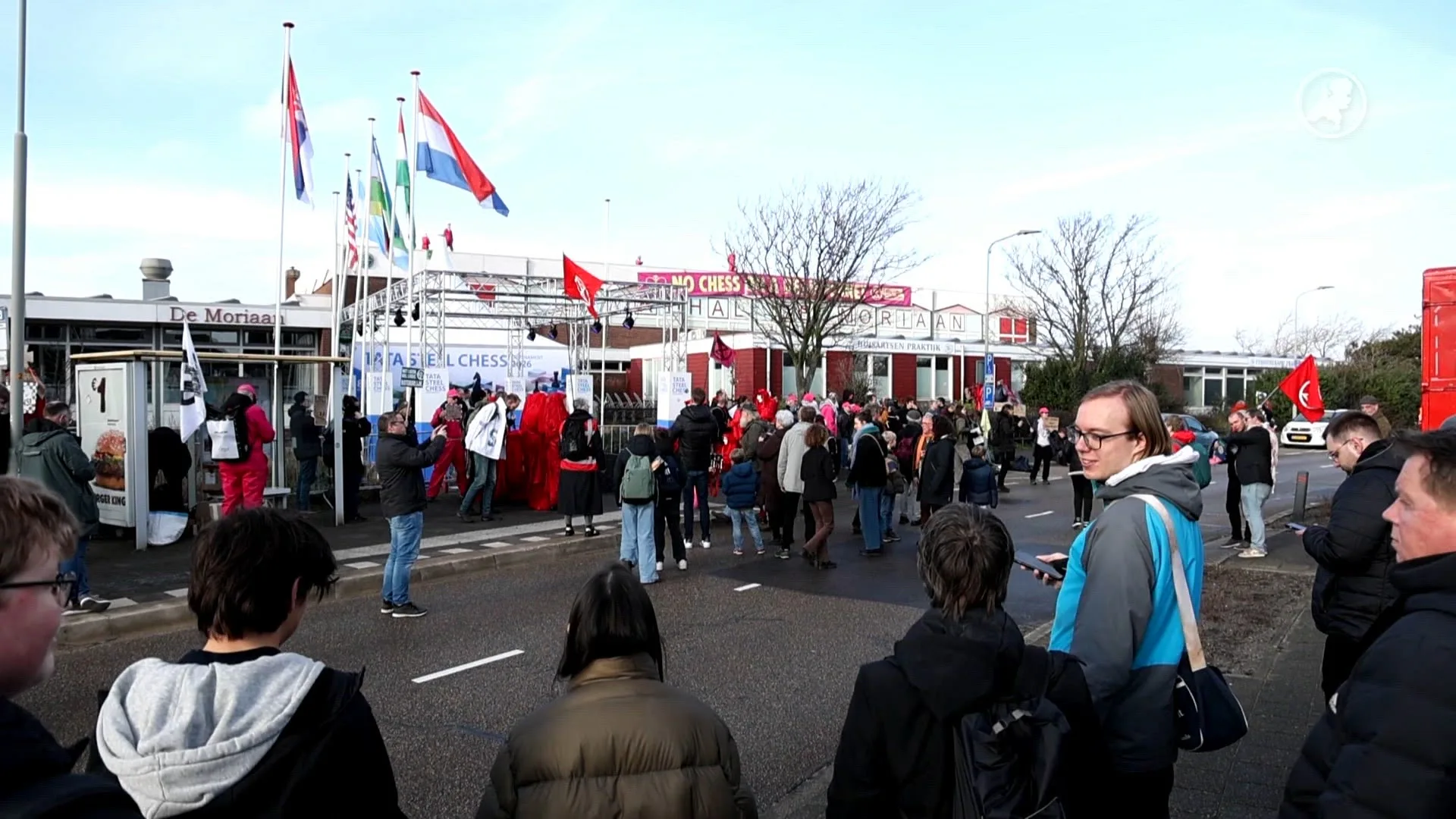 Tata Steel-schaaktoernooi uitgesteld door protestactie van XR