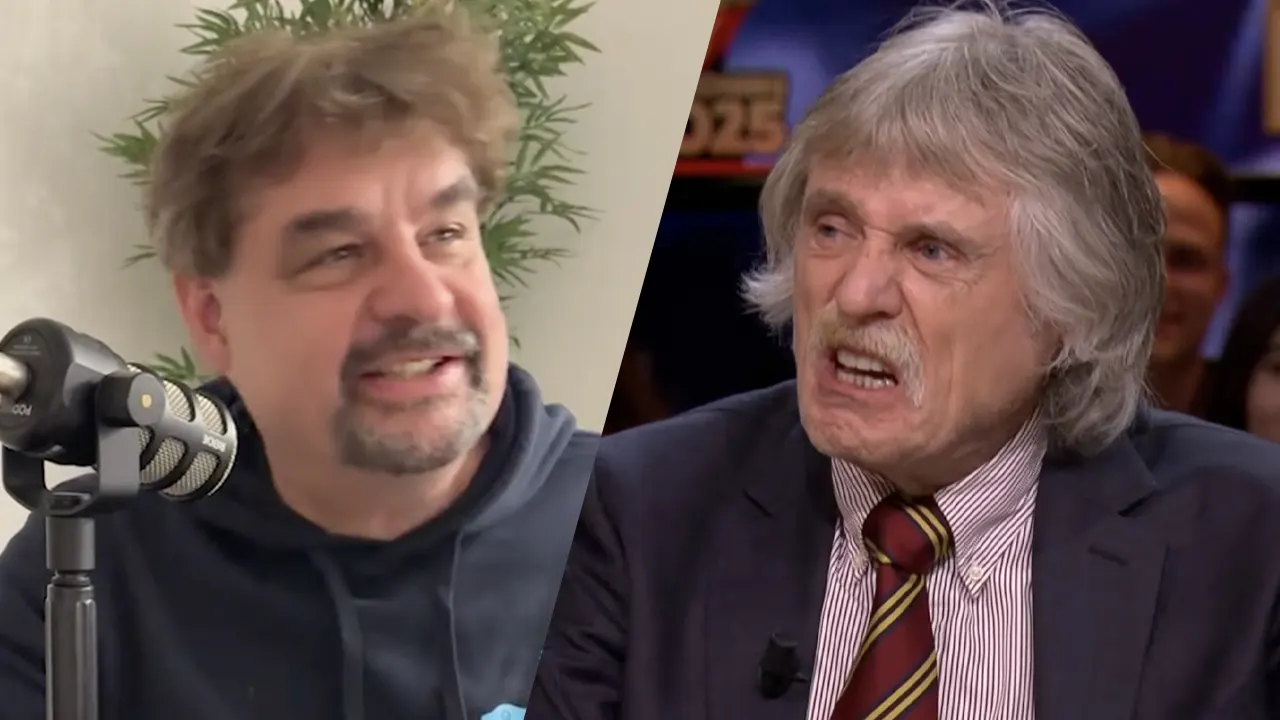 Frank Lammers haalt uit naar Johan Derksen: 'Wat een kleuter is dat, zeg!'