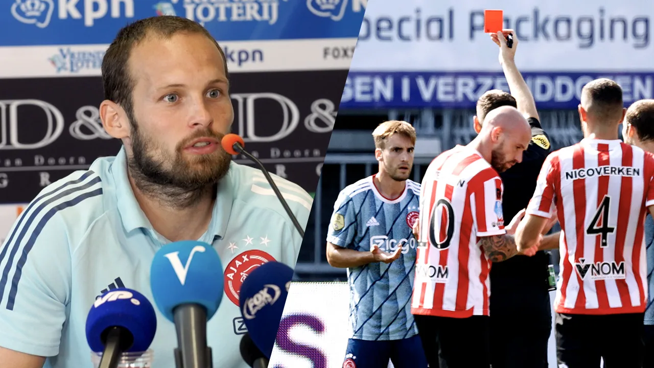 Blind zet vraagtekens bij rode kaart: ‘Ik vind het nogal zwaar gestraft’