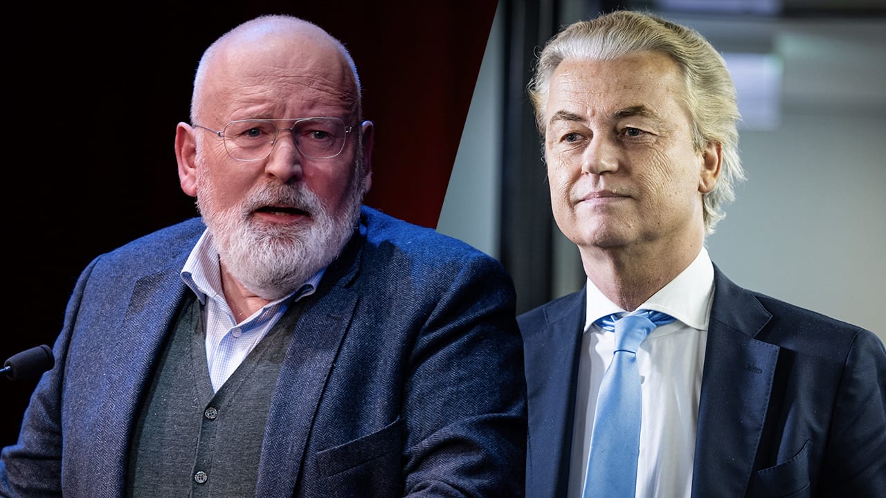 Timmermans vindt Wilders' aangifte tegen hem 'flauwekul': 'Het is gewoon een politieke uitspraak'
