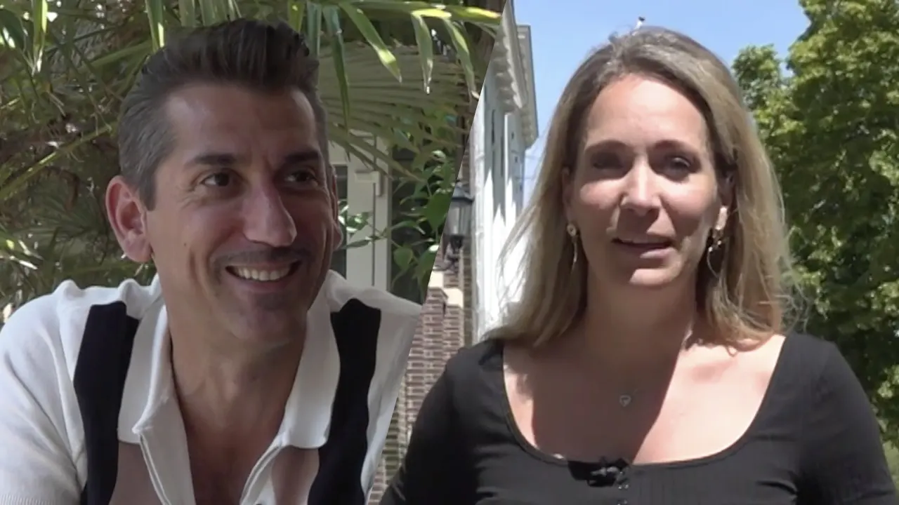 Hélène op bezoek bij jarige Danny Vera: 'Ik voel me prima, ga als een speer!'