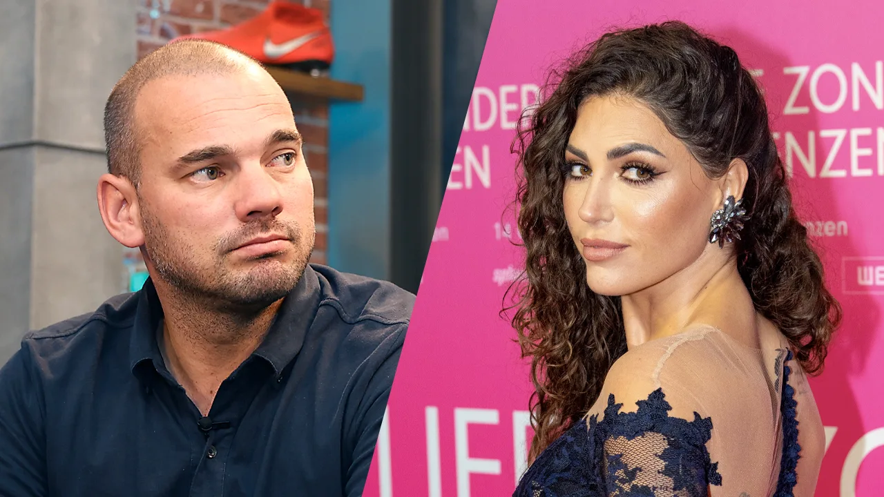 Wesley Sneijder reageert op vermeende nieuwe liefde van Yolanthe