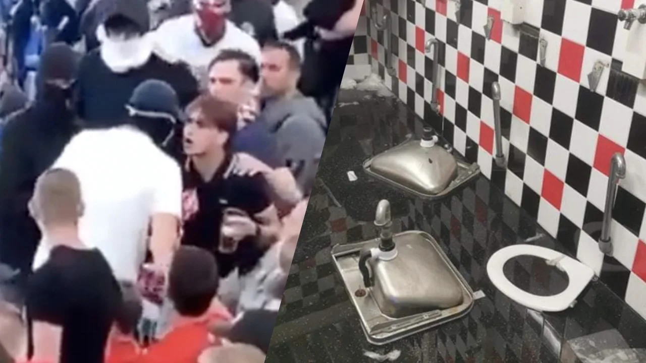 Ajax-hooligans misdragen zich in De Kuip: PSV-aanhang bedreigd en vernielingen aangericht