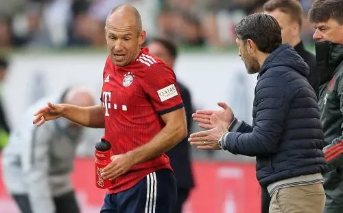 Rode kaart Robben tegen VfL Wolfsburg