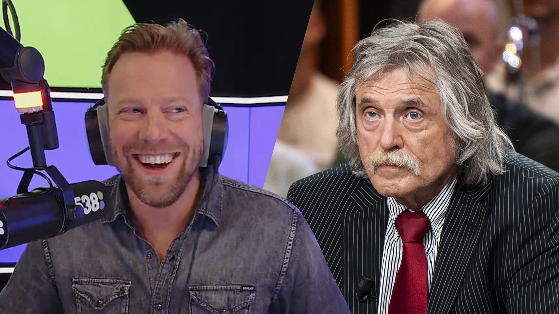 Johan Derksen op verjaardag gebeld door De 538 Ochtendshow: ‘Ik ben erg blij dat jullie bellen…’