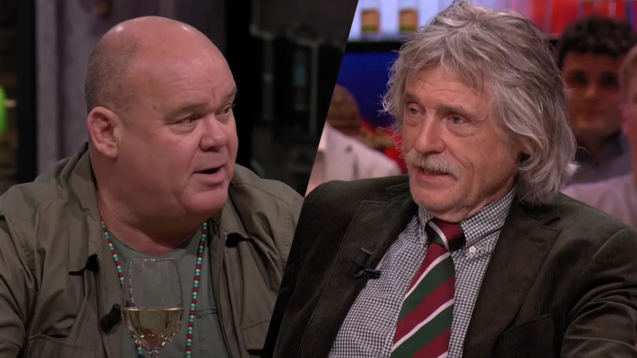 Johan Derksen reageert op vertrek van Paul de Leeuw bij Vandaag Inside