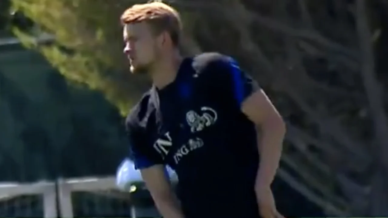 De Boer geeft update over blessure van De Ligt