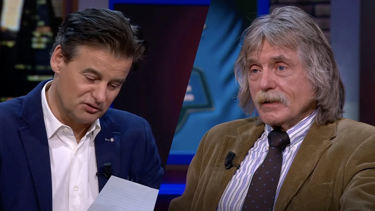 Johan Derksen ontving boze brief van kijker