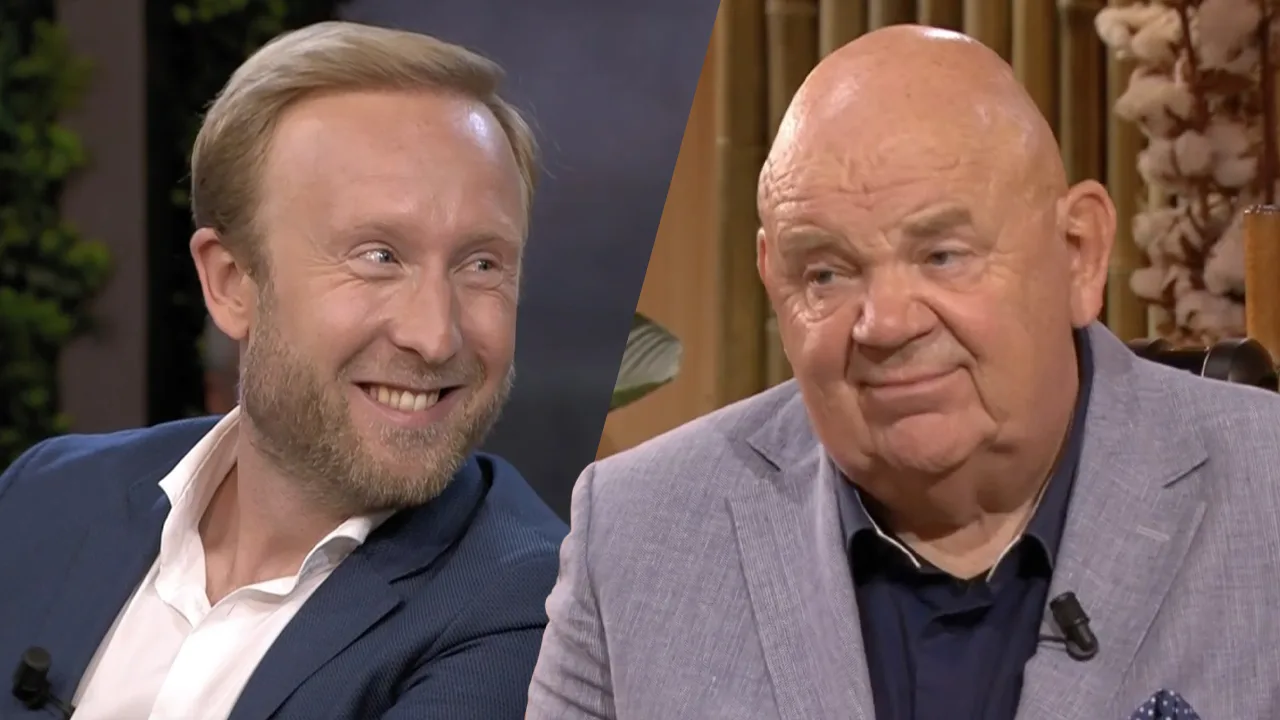 Raymond Mens en Pieter Cobelens dinsdagavond te gast bij De Oranjezomer