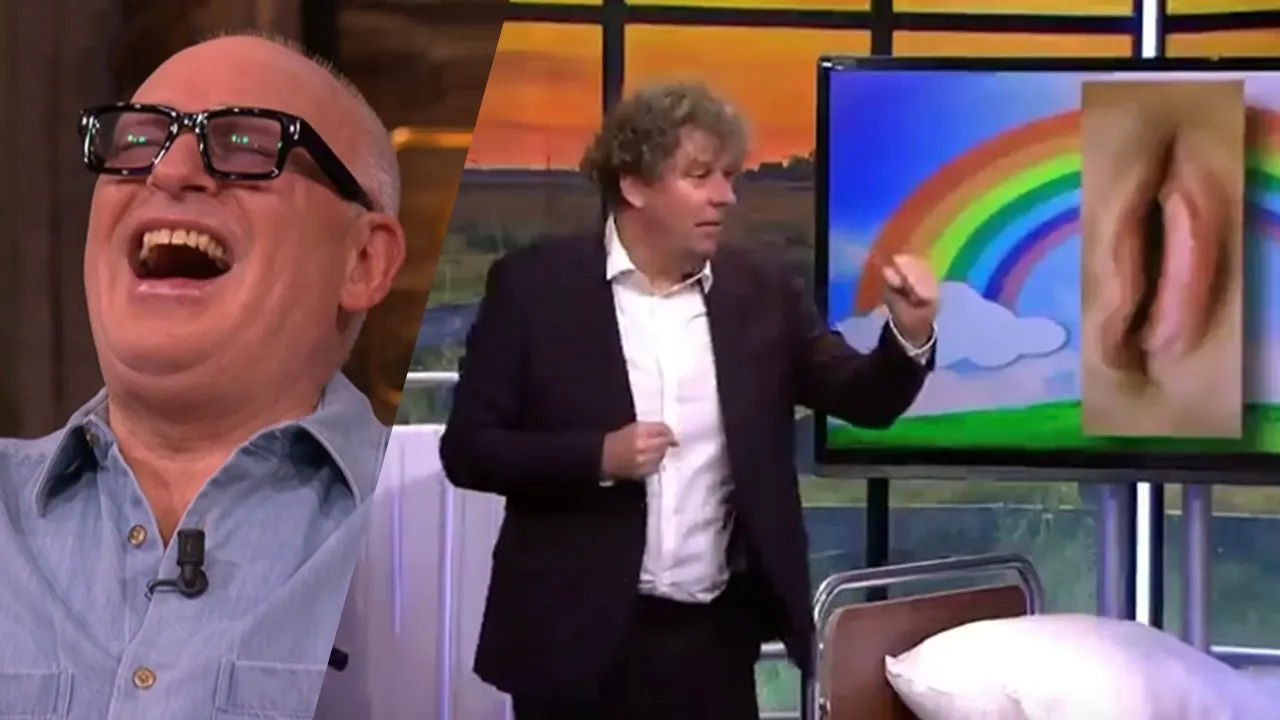 René lacht om gortdroog fragment uit Promenade: ‘Kutje of Omtzigt?’