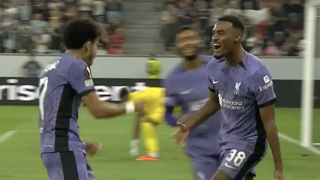 VIDEOGOAL: LASK Linz - Liverpool 1-2 (Luis Diaz)