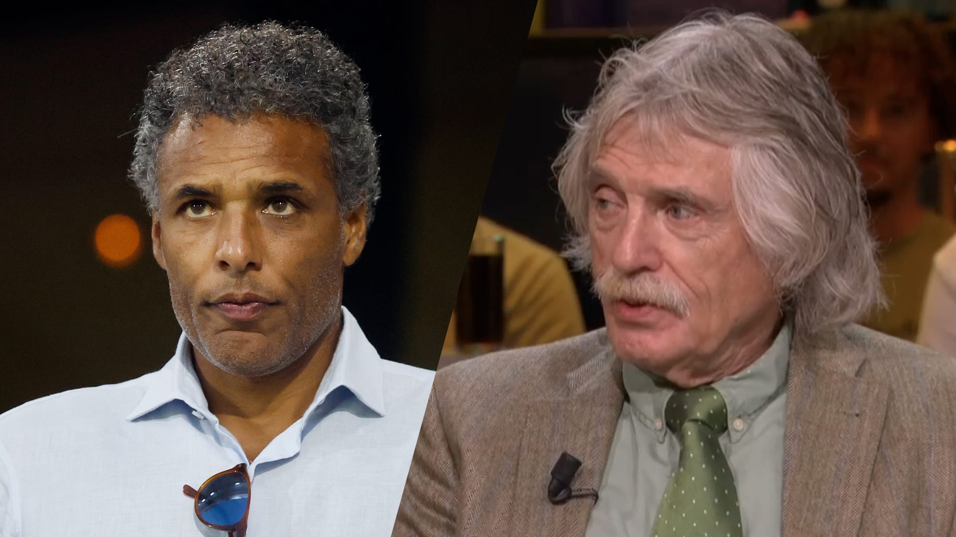 Johan Derksen over Pierre van Hooijdonk: 'Denkt dat hij Onze Lieve Heer is!'