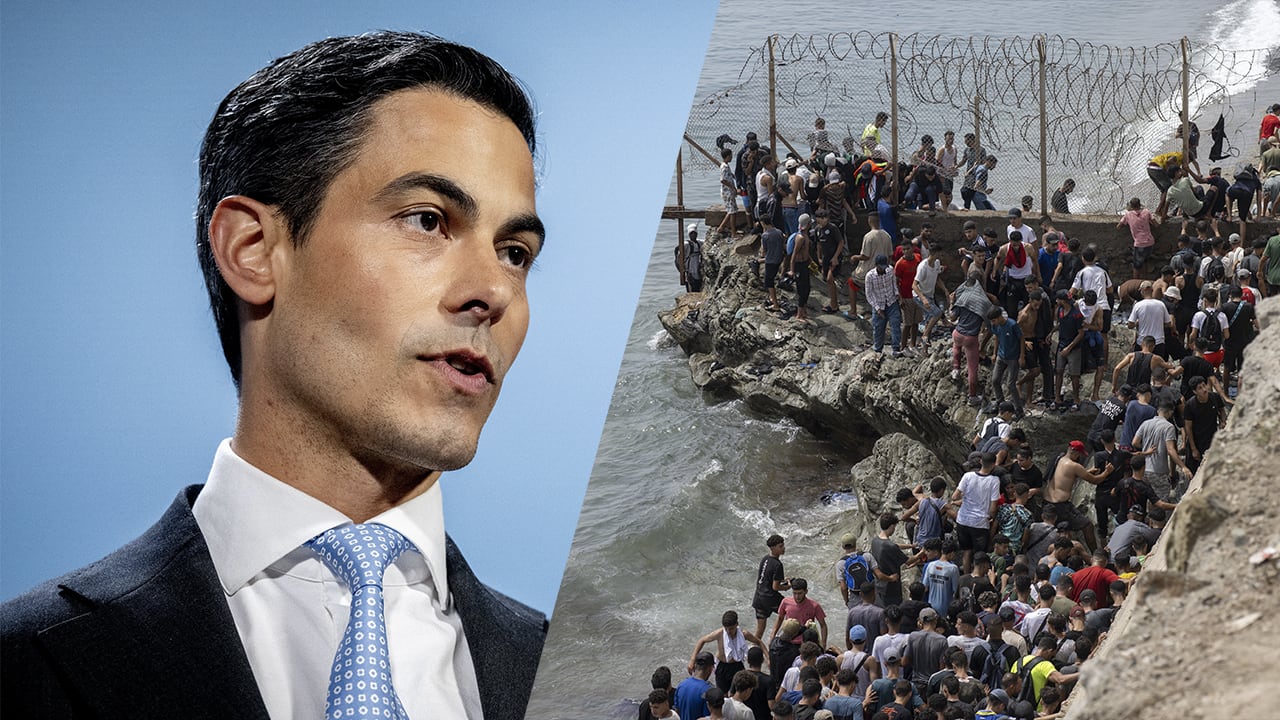 Premier Rob Jetten spreekt zich uit over massale bestorming van Ceuta
