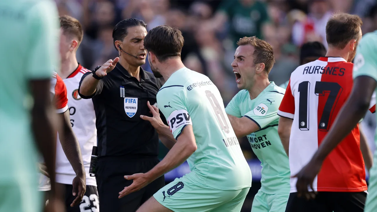 KNVB: Gözübüyük had geen penalty aan Feyenoord moeten geven