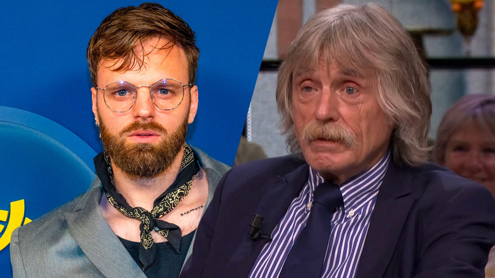 Johan Derksen na kritiek van Tim Hofman over Maan: 'Irritante snotneus!'