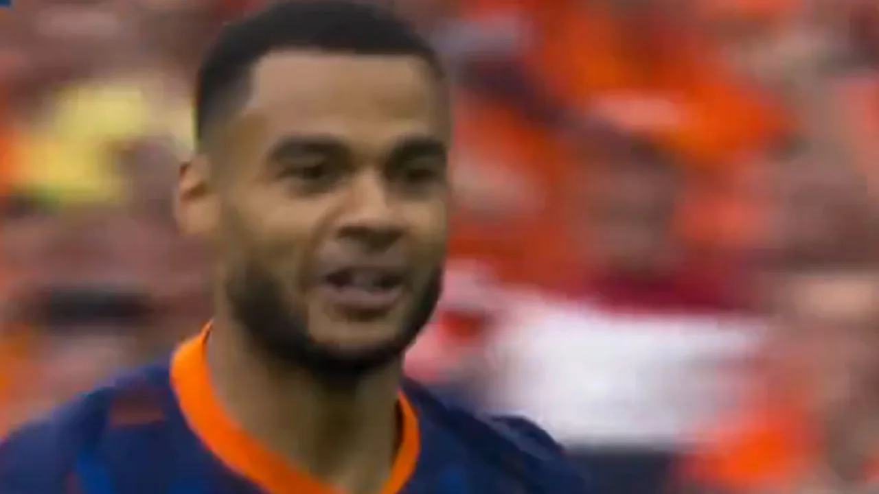 Videogoal: Oranje op voorsprong tegen Roemenië door doelpunt van Gakpo