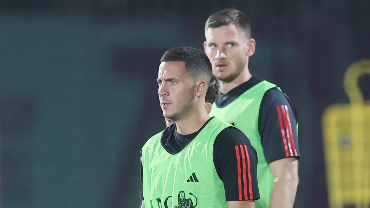 Vertonghen overweegt Hazard een kus op zijn mond te geven als statement op WK