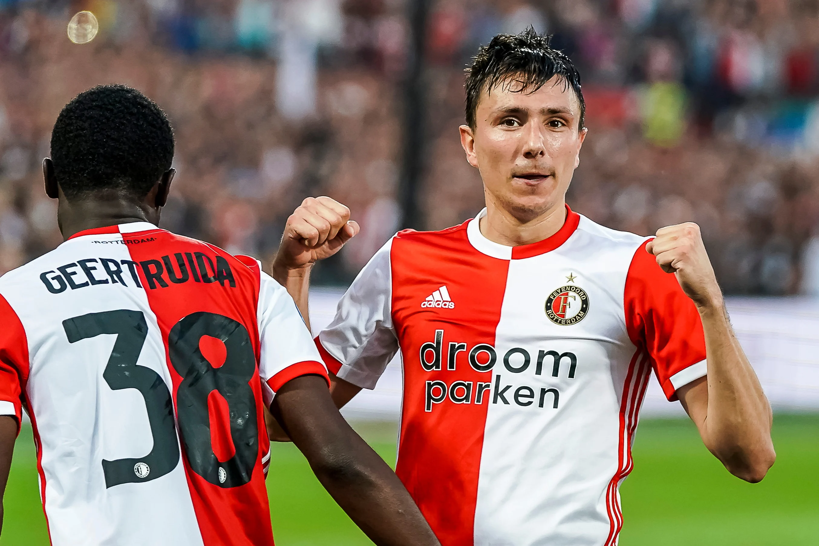 Feyenoord met Berghuis en Senesi naar Schotland