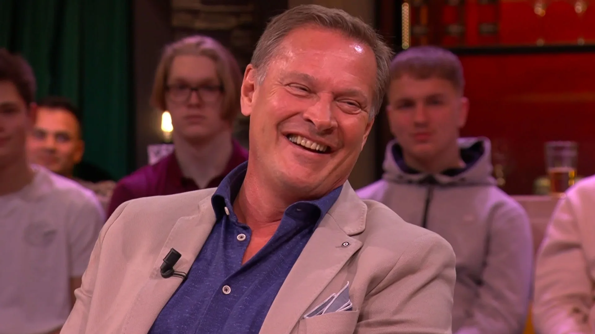 Albert Verlinde donderdagavond aan tafel bij Vandaag Inside Oranje