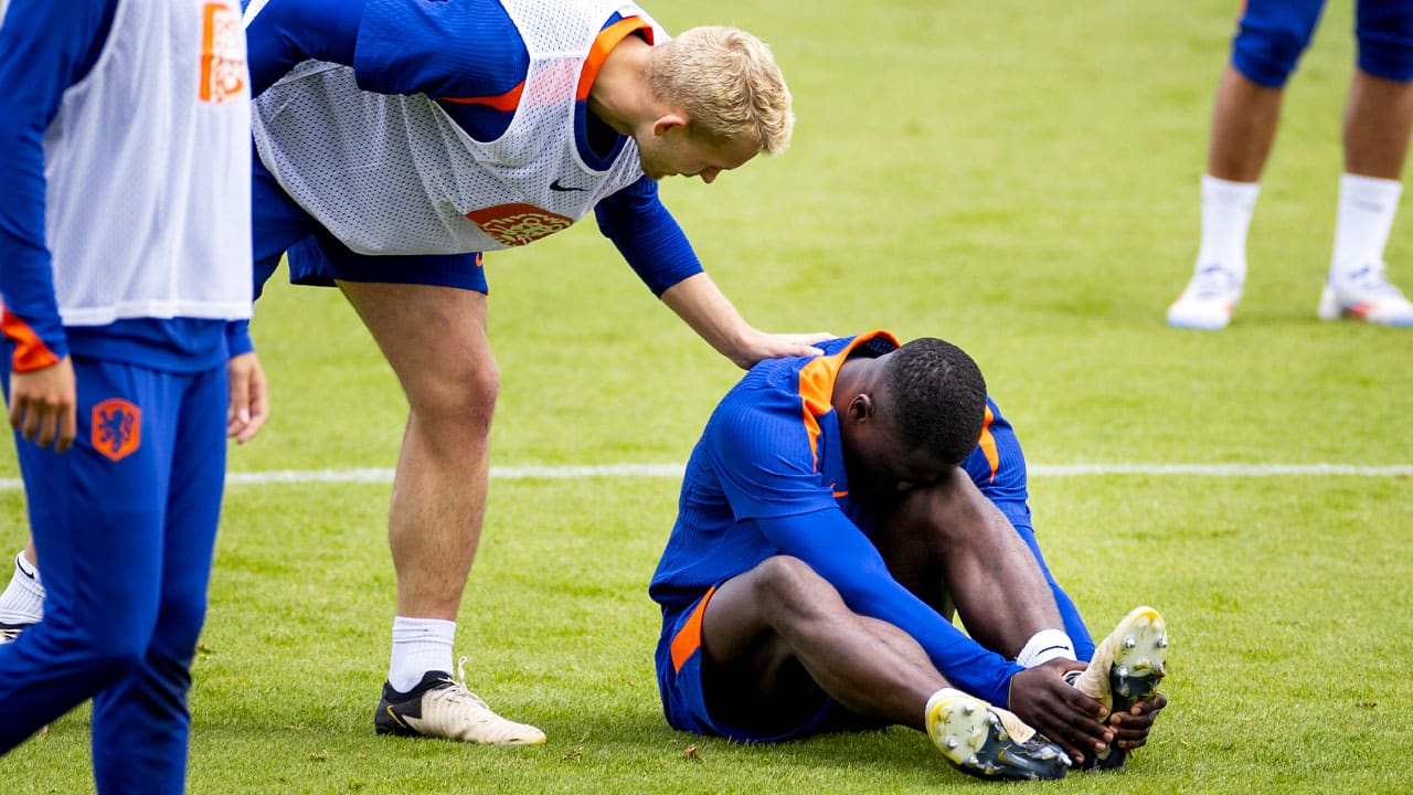 'Meevaller voor Oranje: blessure Brobbey blijkt slechts stijve hamstring'