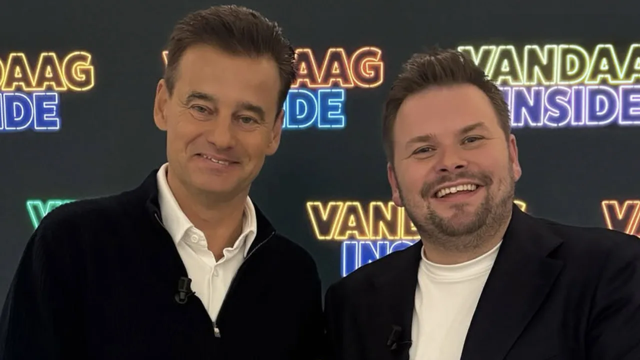 Thomas van Groningen vervangt Wilfred Genee de rest van de week als presentator van Vandaag Inside
