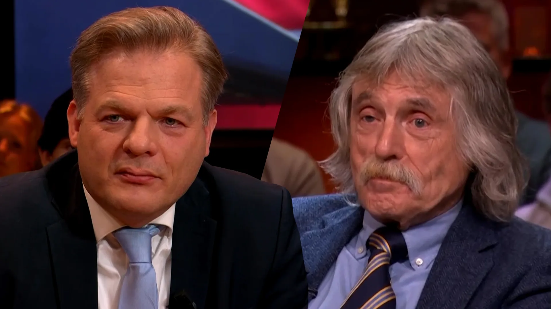 Johan ziet Omtzigt clashen op tv: ‘Ik denk dat hij een héle lange huilbui heeft gehad’