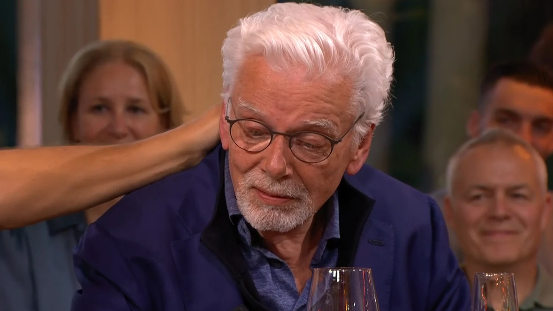 Sander de Kramer slaat arm om Jan Slagter heen: 'Ze hebben uitstekende antidepressiva tegenwoordig' 