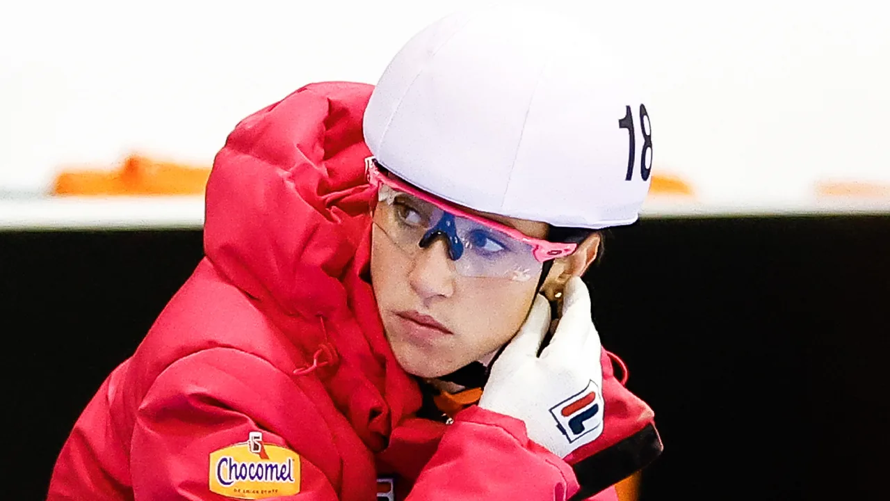 Suzanne Schulting vooralsnog niet naar Olympische Spelen als shorttrackster