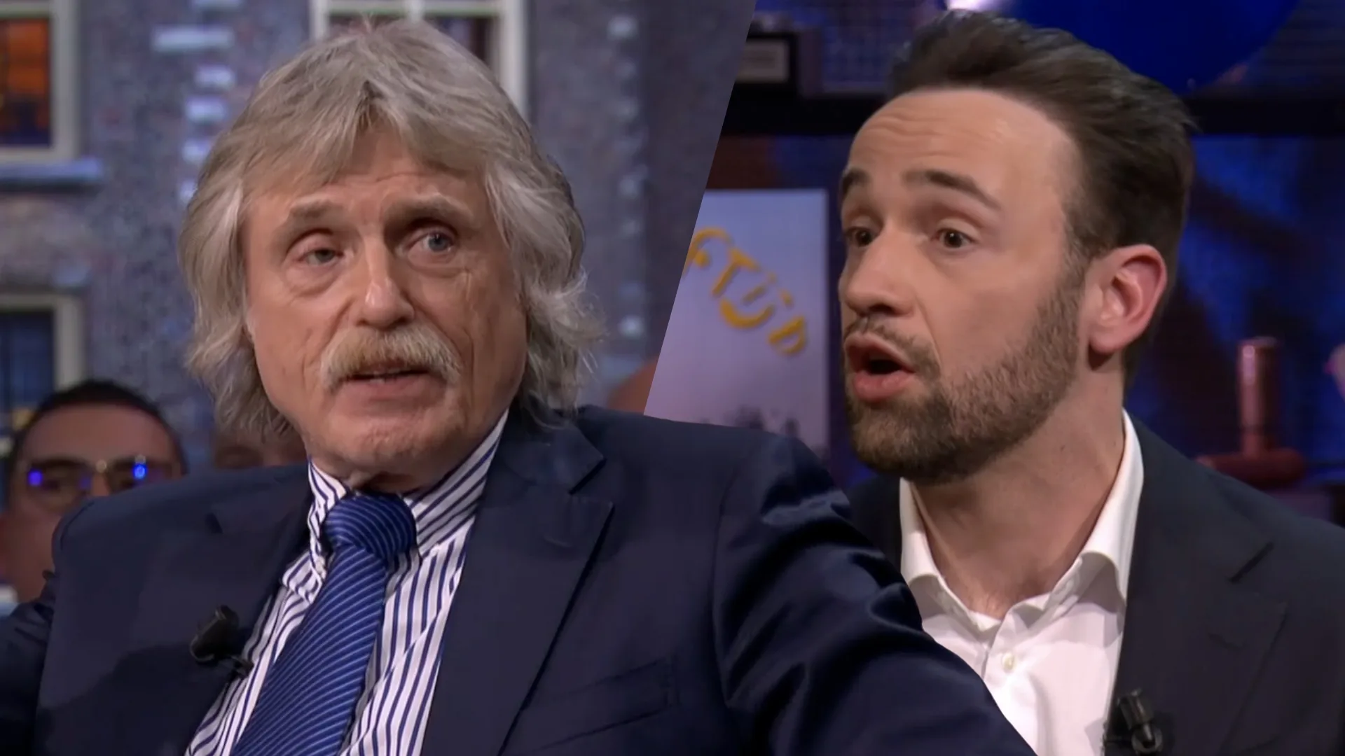 Johan Derksen tegen staatssecretaris: 'Hebben mensen die naar de voedselbank gaan daar wat aan?!'