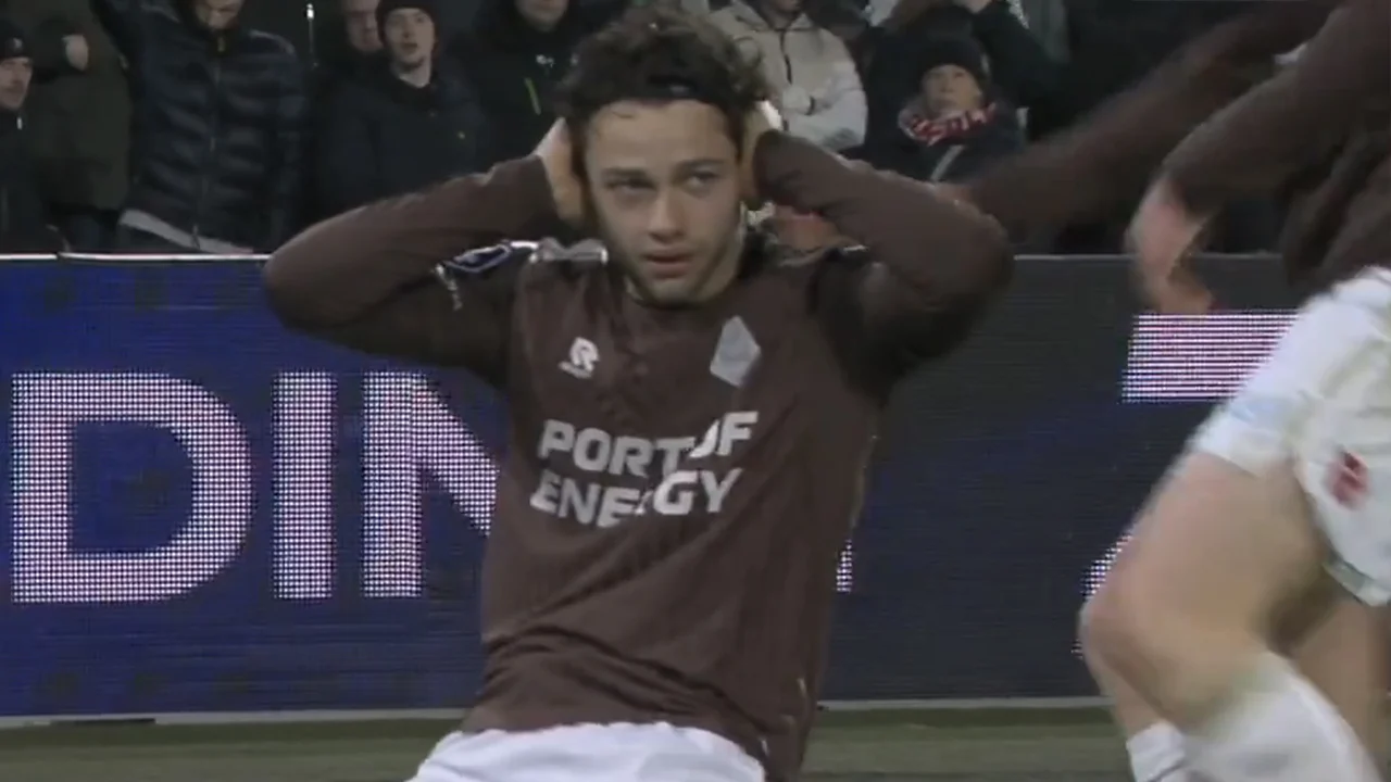 Videogoal: Feyenoord al vroeg op achterstand in eigen huis tegen Telstar