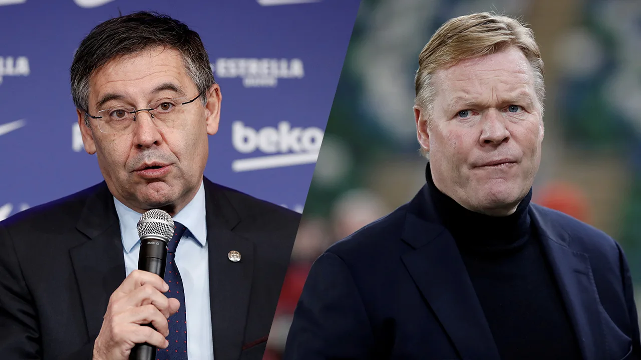 'Barcelona-president ziet in Koeman ideale opvolger Setién'