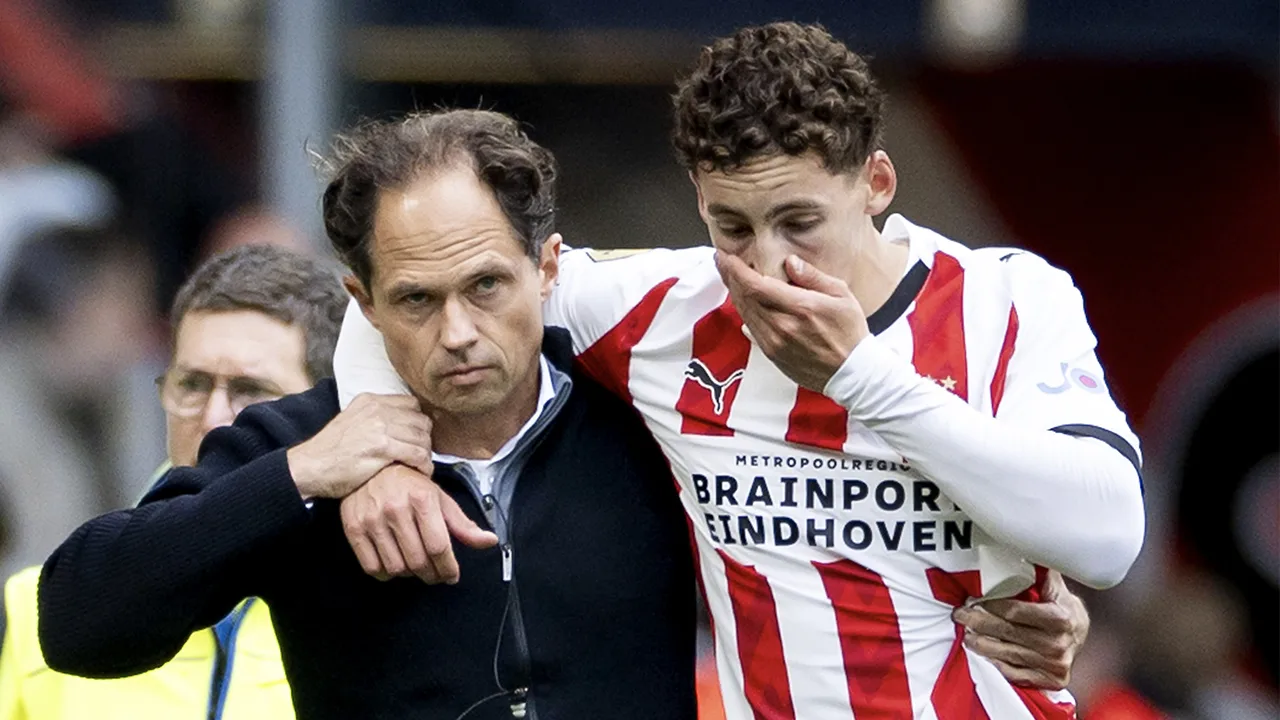 Ruben van Bommel komt dit seizoen niet meer in actie voor PSV