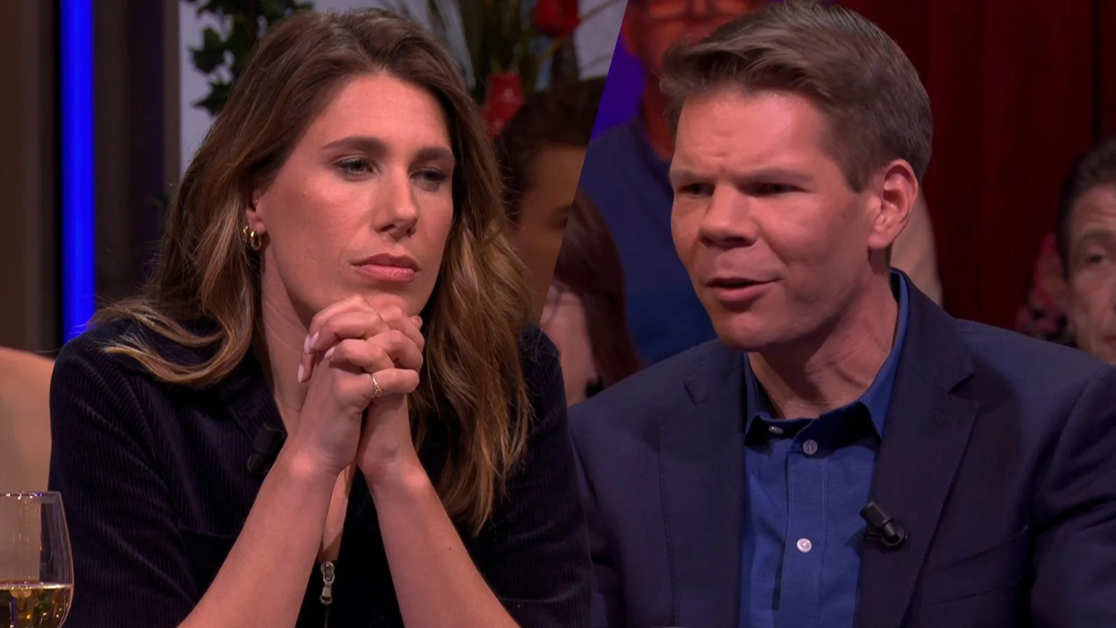 Malou Petter krijgt kritiek van Victor Vlam tijdens uitzending: 'Ik zit erbij, hè?'