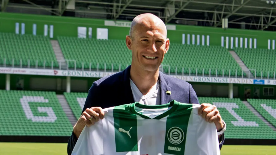 Groningen verkocht slechts één shirt met andere naam dan Robben